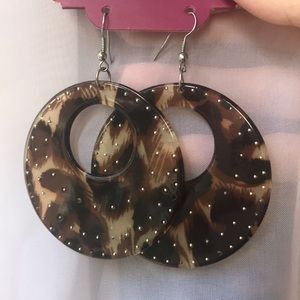 🌟 Leopard earrings 🌟